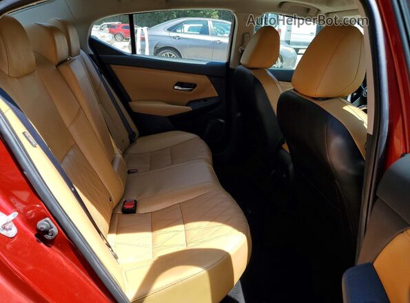 3N1AB8CV5PY241205 2023 NISSAN SENTRA Красный Вид задних сидений
