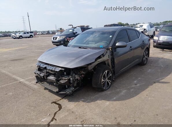 3N1AB8CV5PY244783 2023 NISSAN SENTRA Gray Vista frontal