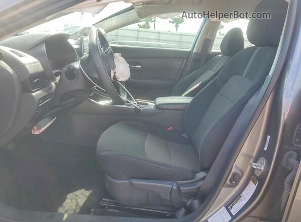 3N1AB8CV5PY250227 2023 NISSAN SENTRA Gray Widok wnętrza z przodu