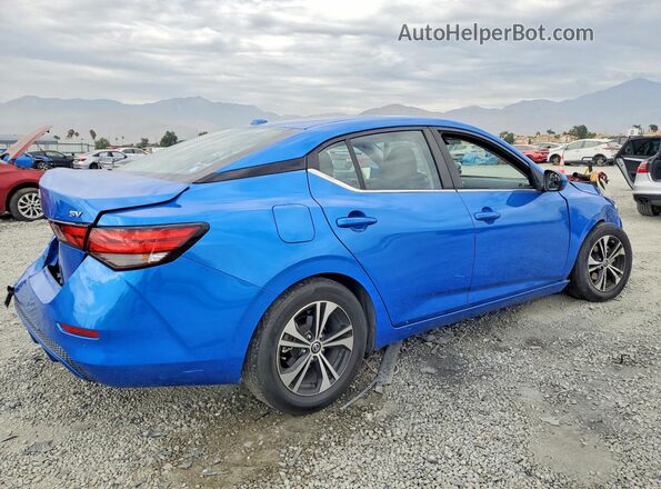 3N1AB8CV5PY277671 2023 NISSAN SENTRA Blue Tył prawy