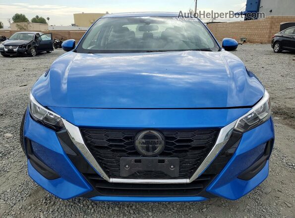 3N1AB8CV5PY277671 2023 NISSAN SENTRA Blue Widok z przodu