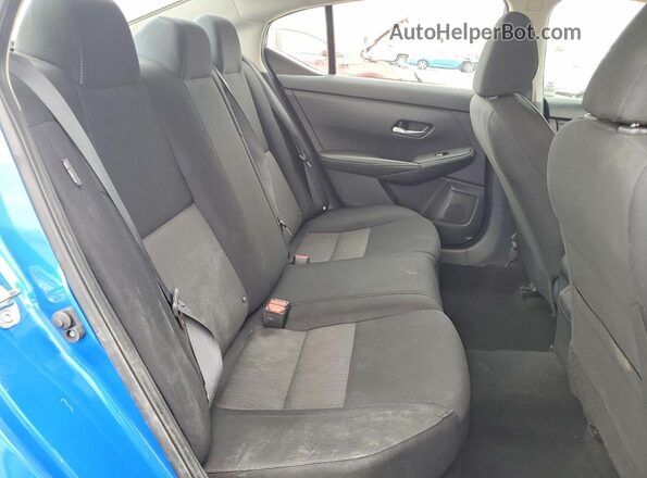 3N1AB8CV5PY277671 2023 NISSAN SENTRA Blue Widok tylnych siedzeń