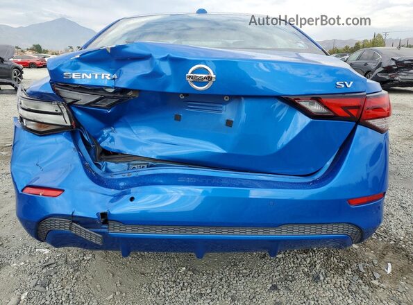 3N1AB8CV5PY277671 2023 NISSAN SENTRA Blue Widok z tyłu