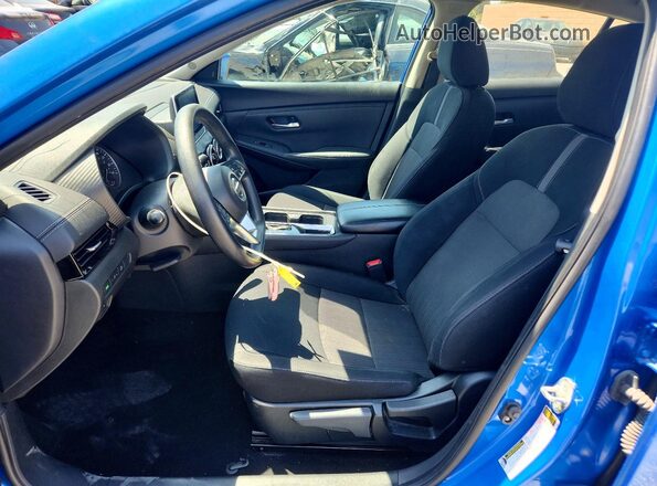 3N1AB8CV5PY277671 2023 NISSAN SENTRA Blue Widok wnętrza z przodu