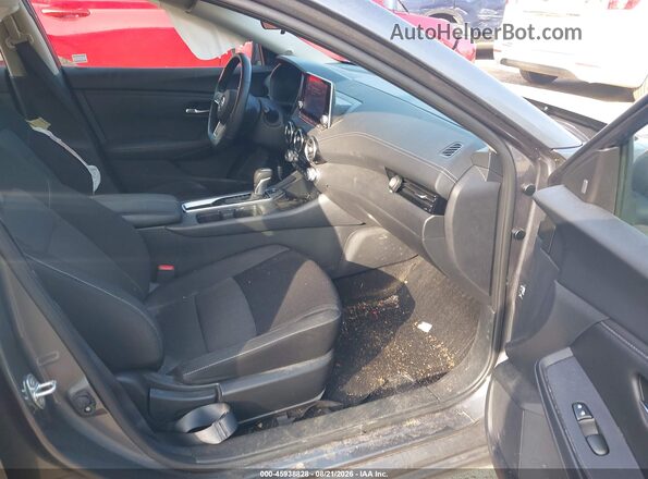 3N1AB8CV5PY288900 2023 NISSAN SENTRA Серый Вид салона спереди