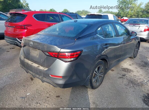 3N1AB8CV5PY288900 2023 NISSAN SENTRA Серый Задняя правая четверть