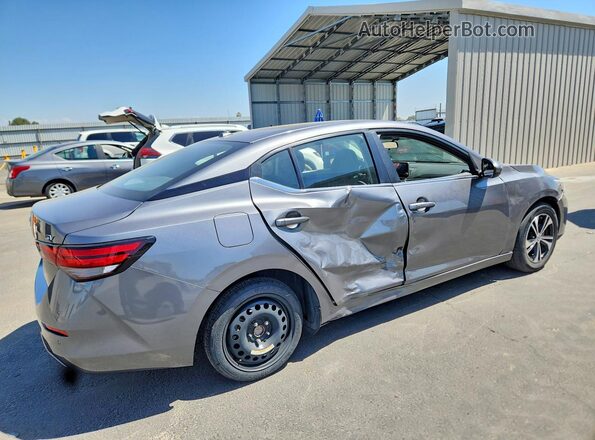 3N1AB8CV5PY310474 2023 NISSAN SENTRA Gray Trasero derecho