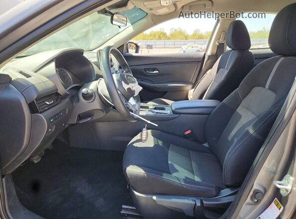 3N1AB8CV5PY310474 2023 NISSAN SENTRA Gray Widok wnętrza z przodu