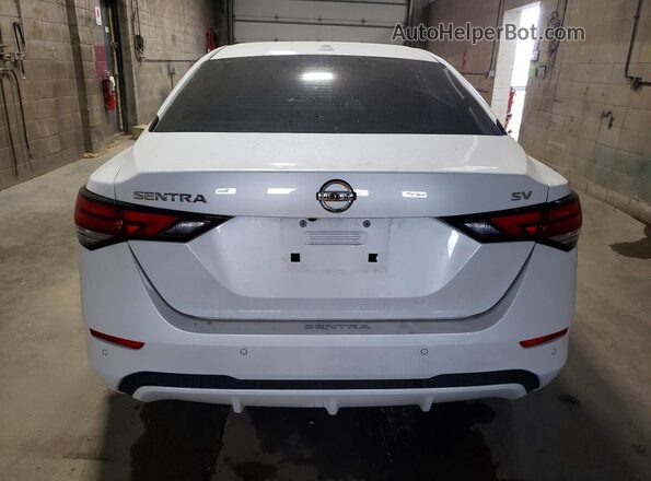 3N1AB8CV5PY311110 2023 NISSAN SENTRA White Widok z tyłu