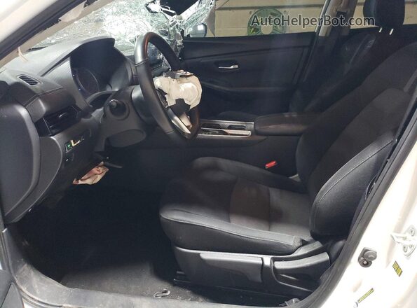 3N1AB8CV5PY311110 2023 NISSAN SENTRA White Widok wnętrza z przodu