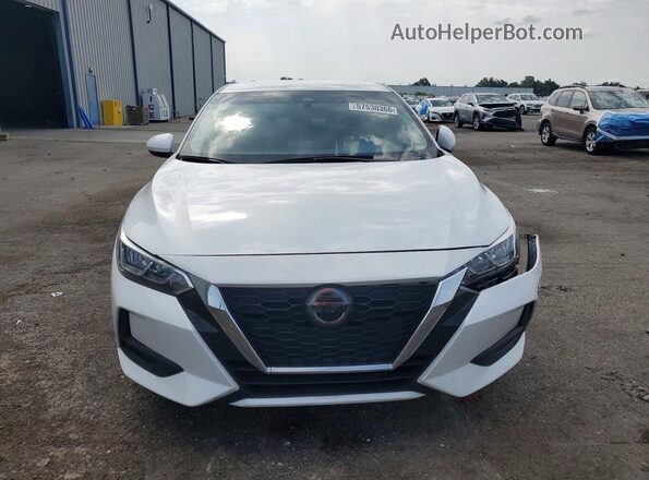 3N1AB8CV5PY323225 2023 NISSAN SENTRA White წინა ხედი