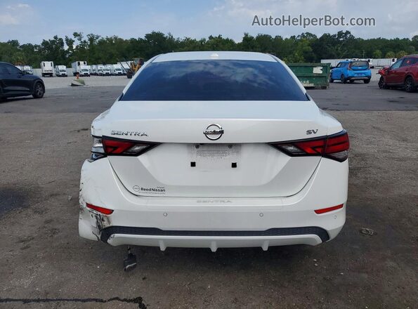 3N1AB8CV5PY323225 2023 NISSAN SENTRA White უკანა ხედი