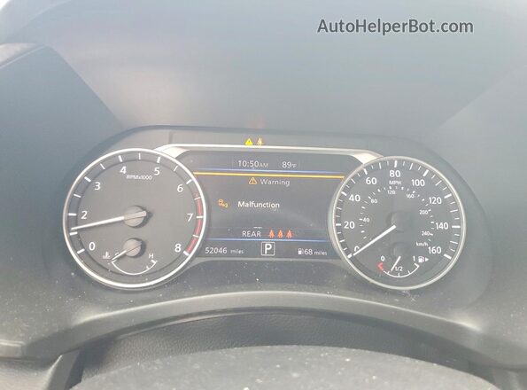 3N1AB8CV5PY323225 2023 NISSAN SENTRA White ხელსაწყოთა პანელის ხედი