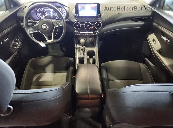 3N1AB8CV5PY323533 2023 NISSAN SENTRA Серый Вид панели приборов