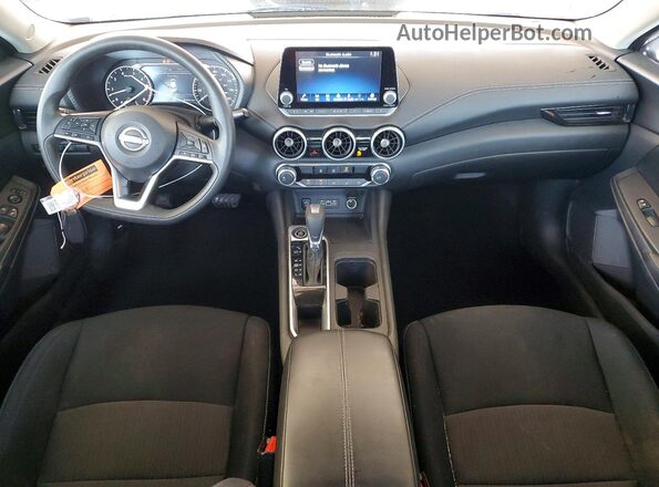 3N1AB8CV5RY203458 2024 NISSAN SENTRA White Вид панелі приладів