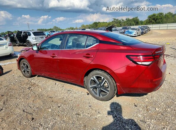 3N1AB8CV5RY210040 2024 NISSAN SENTRA Red უკანა მარჯვენა