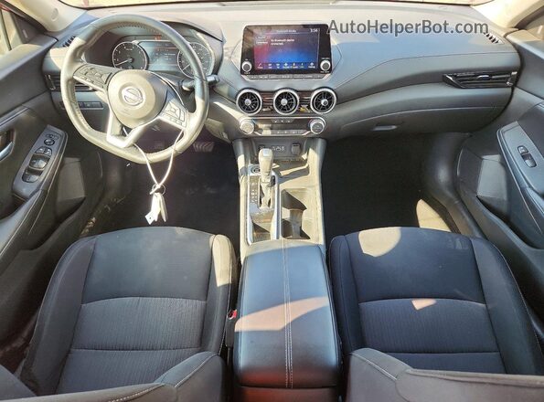 3N1AB8CV5RY210040 2024 NISSAN SENTRA Red ხელსაწყოთა პანელის ხედი