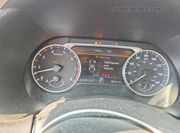 3N1AB8CV5RY210040 2024 NISSAN SENTRA Red უკანა სავარძლების ხედი
