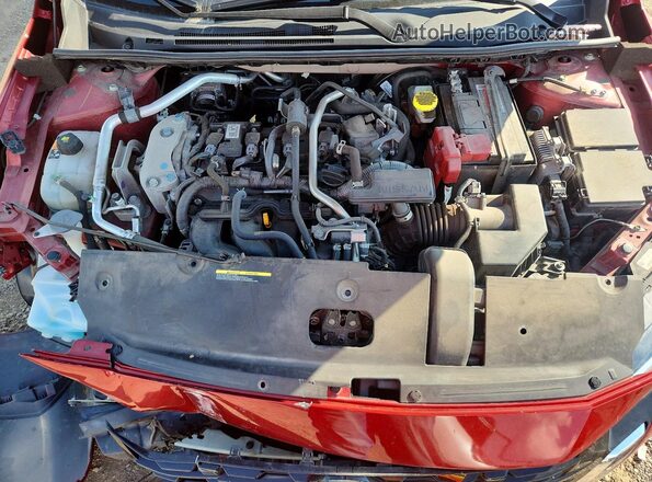 3N1AB8CV5RY210040 2024 NISSAN SENTRA Red ძრავის განყოფილების ხედი