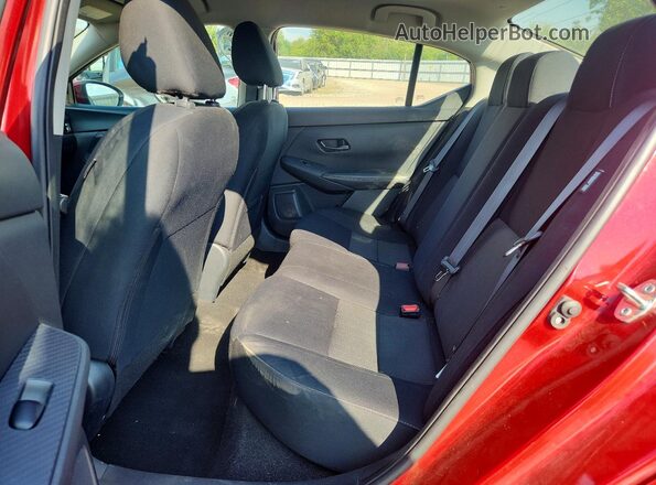 3N1AB8CV5RY210040 2024 NISSAN SENTRA Red უკანა სალონის ხედი