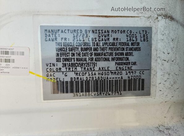 3N1AB8CV5RY267791 2024 NISSAN SENTRA White Շարժիչի բաժամունքի տեսք