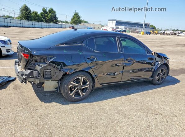 3N1AB8CV5RY287054 2024 NISSAN SENTRA Black უკანა მარჯვენა