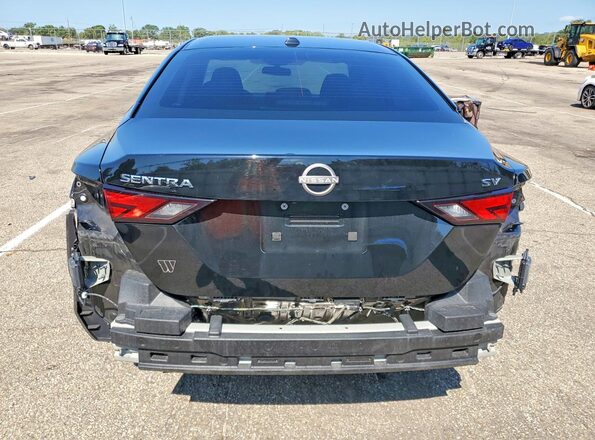 3N1AB8CV5RY287054 2024 NISSAN SENTRA Black უკანა ხედი