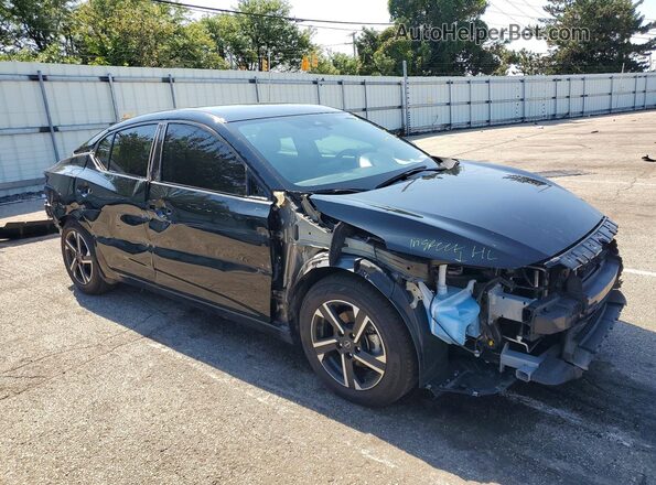 3N1AB8CV5RY287054 2024 NISSAN SENTRA Black წინა მარჯვენა