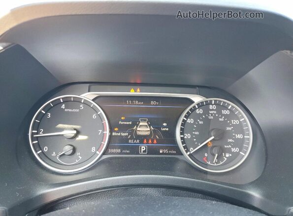 3N1AB8CV5RY287054 2024 NISSAN SENTRA Black ხელსაწყოთა პანელის ხედი