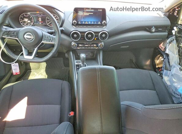 3N1AB8CV5RY287054 2024 NISSAN SENTRA Black წინა პანელის ხედი