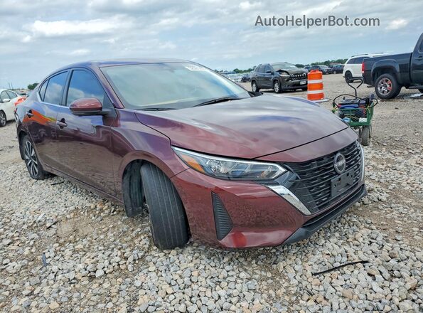 3N1AB8CV5RY301888 2024 NISSAN SENTRA Maroon Front right