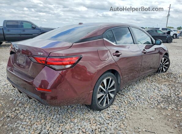 3N1AB8CV5RY301888 2024 NISSAN SENTRA Maroon Rear right