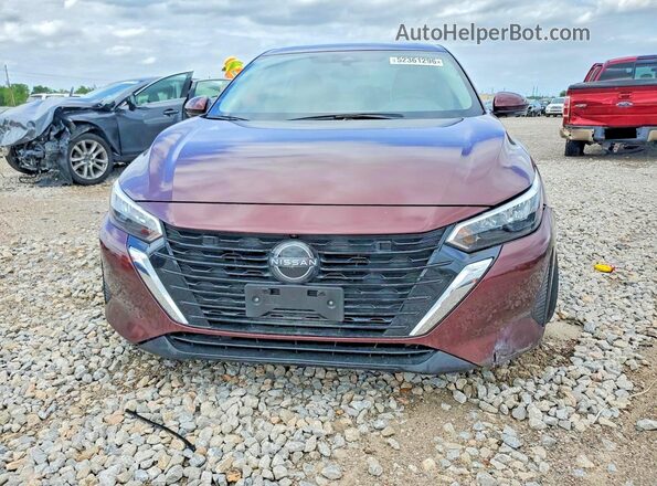 3N1AB8CV5RY301888 2024 NISSAN SENTRA Maroon Front view
