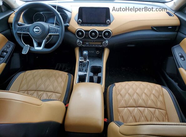 3N1AB8CV5RY301888 2024 NISSAN SENTRA Maroon Dashboard view