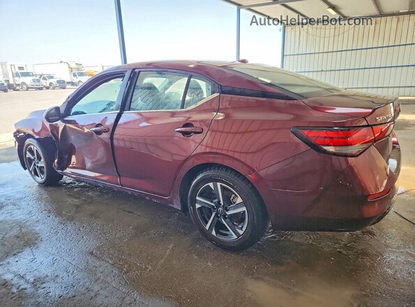 3N1AB8CV5RY314088 2024 NISSAN SENTRA Burgundy Հետևի ձախ