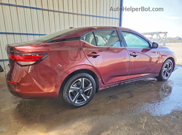 3N1AB8CV5RY314088 2024 NISSAN SENTRA Burgundy Հետևի աջ