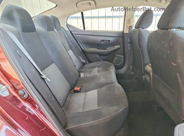3N1AB8CV5RY314088 2024 NISSAN SENTRA Burgundy Հետևի նստատեղերի տեսք