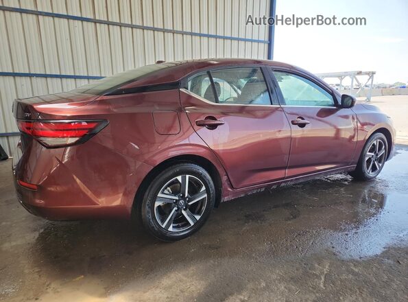 3N1AB8CV5RY314088 2024 NISSAN SENTRA Burgundy 