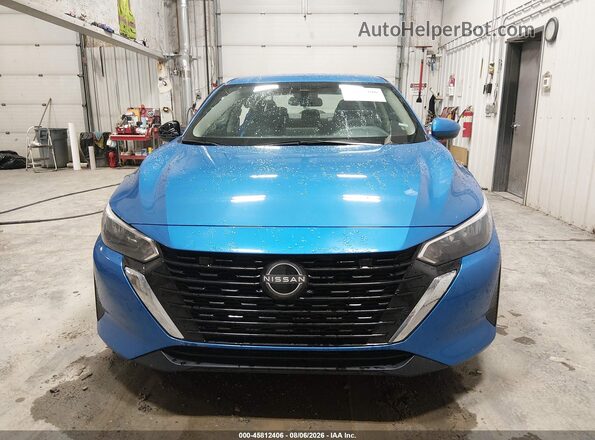 3N1AB8CV5RY320439 2024 NISSAN SENTRA Blue Вид щитка приладів