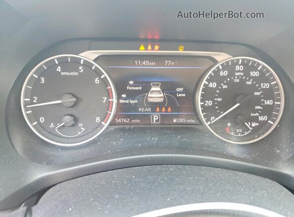 3N1AB8CV5RY330842 2024 NISSAN SENTRA Gray Vista del cuadro de instrumentos