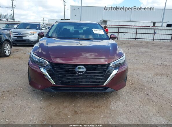 3N1AB8CV5RY338827 2024 NISSAN SENTRA Красный Вид щитка приборов