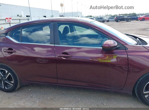 3N1AB8CV5RY338827 2024 NISSAN SENTRA Красный Вид задней части салона