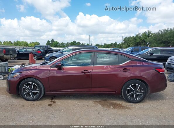 3N1AB8CV5RY338827 2024 NISSAN SENTRA Красный Панорамный вид салона 360°