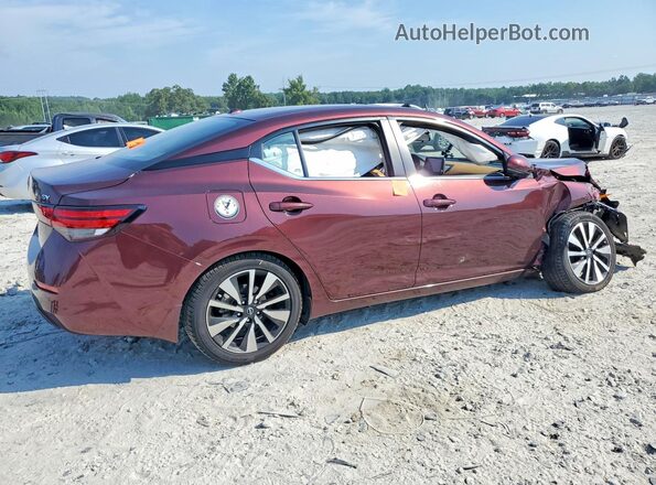 3N1AB8CV5RY349696 2024 NISSAN SENTRA Maroon უკანა მარჯვენა