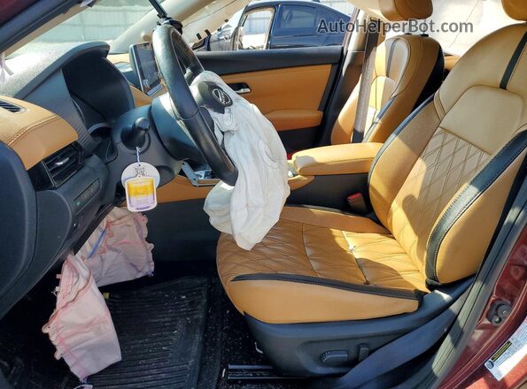 3N1AB8CV5RY349696 2024 NISSAN SENTRA Maroon წინა სალონის ხედი