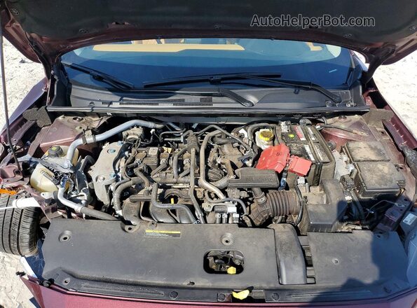 3N1AB8CV5RY349696 2024 NISSAN SENTRA Maroon უკანა სალონის ხედი
