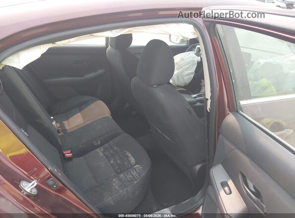 3N1AB8CV5SY208486 2025 NISSAN SENTRA Красный Вид наклейки с VIN-кодом