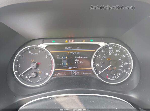 3N1AB8CV5SY208486 2025 NISSAN SENTRA Красный Вид задних сидений