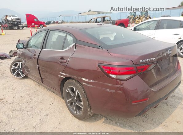 3N1AB8CV5SY208486 2025 NISSAN SENTRA Красный Задняя левая четверть