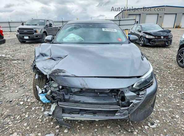 3N1AB8CV5SY241262 2025 NISSAN SENTRA Gray Դիմացի տեսք